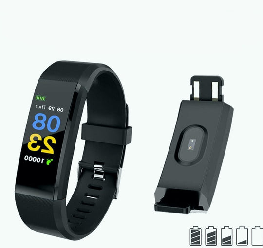 Fitness Smartwatch sport tracker with heart monitor