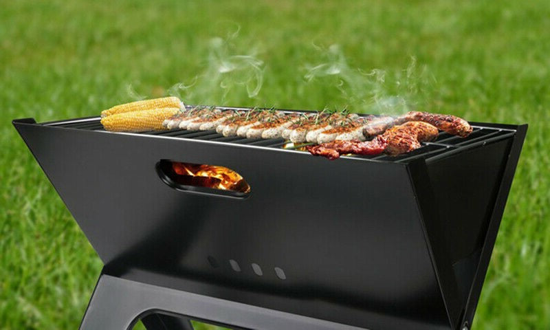 Portable Barbecue - Foldable BBQ grill - Perfect Barbie for Camping & home use