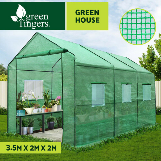 Professional Greenhouse Garden Shed Green House Walk in (Select size)
