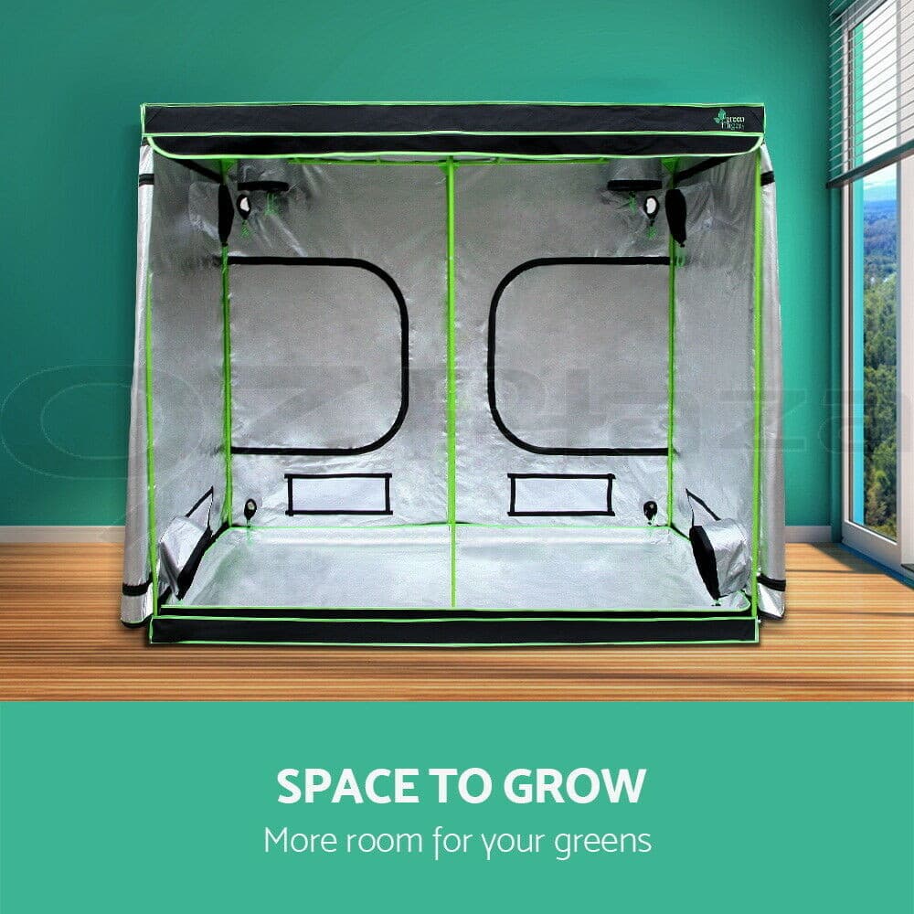 Grow Tent Kit Hydroponics Indoor Grow System 2.4m x 1.2m x 2m