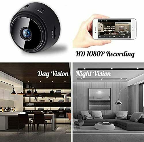 Mini Portable Security Camera Pro (with Infrared Night Vision)
