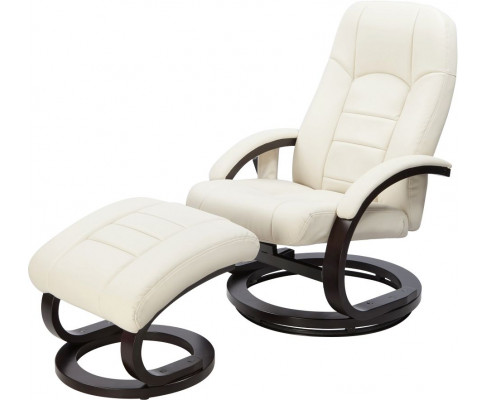 Deluxe Massage Chair with Recliner in PU Leather